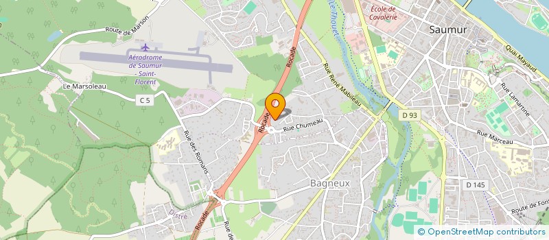 localisation de l'entreprise MONSIEUR JULES SEGUR  SAUMUR