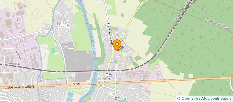 localisation de l'entreprise MONSIEUR JULES SEIGNEUR  TRILPORT