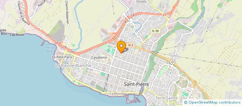 localisation de l'entreprise MONSIEUR JULES SERVEAUX à SAINT-PIERRE