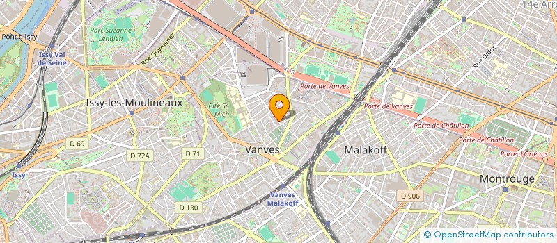 localisation de l'entreprise MONSIEUR JULES SUSS  VANVES