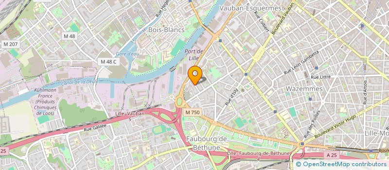 localisation de l'entreprise MONSIEUR JULES TAHIRI-ALAOUI à LILLE