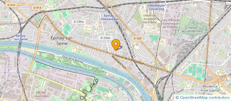 localisation de l'entreprise MONSIEUR JULES TELITSINE à EPINAY-SUR-SEINE