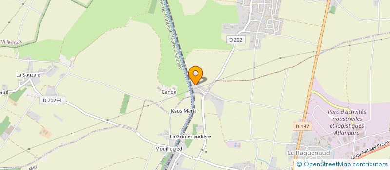 localisation de l'entreprise MONSIEUR JULES TESSIER  SAINT-ROGATIEN