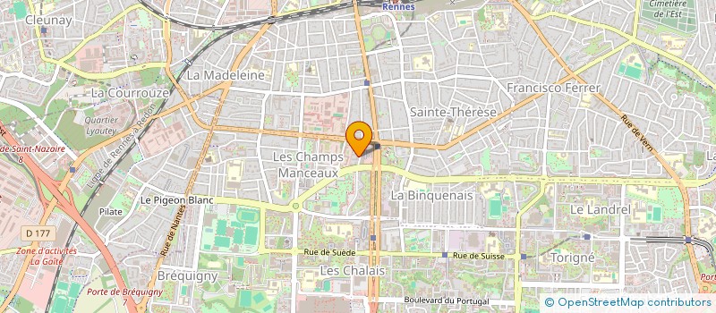 localisation de l'entreprise MONSIEUR JULES THEODORE MISSAM-HAN à RENNES