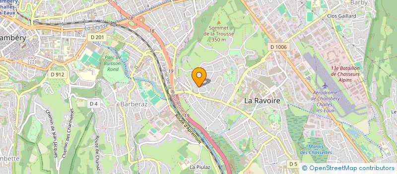 localisation de l'entreprise MONSIEUR JULES THILL  LA RAVOIRE