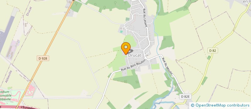 localisation de l'entreprise MONSIEUR JULES TINSEAUX  DRUCAT