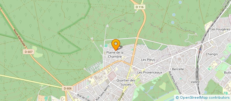 localisation de l'entreprise MONSIEUR JULES TONDO  FONTAINEBLEAU