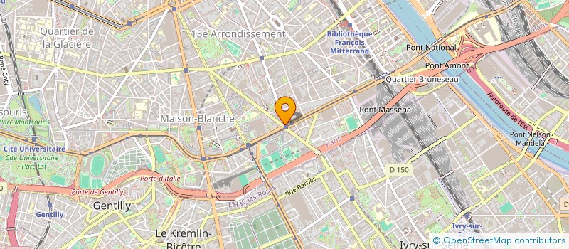 localisation de l'entreprise MONSIEUR JULES TOUITOU  PARIS