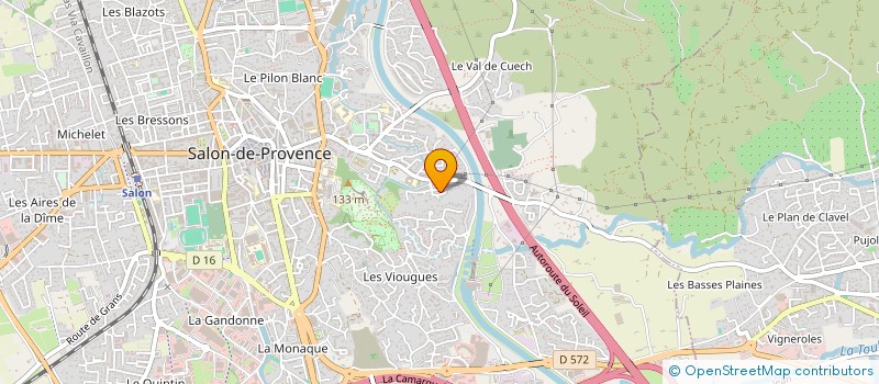 localisation de l'entreprise MONSIEUR JULES TREVISAN  SALON-DE-PROVENCE