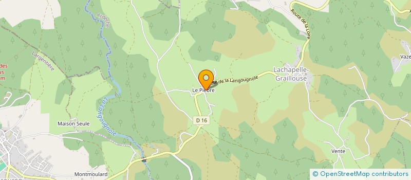 localisation de l'entreprise MONSIEUR JULES VALETTE  LACHAPELLE-GRAILLOUSE