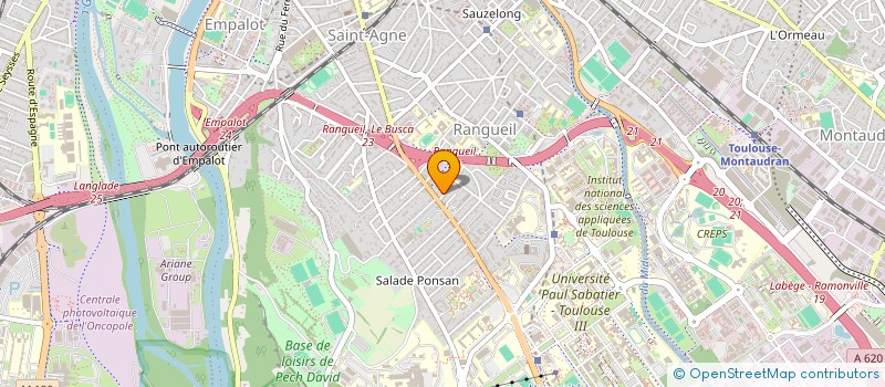 localisation de l'entreprise MONSIEUR JULES VALETTE à TOULOUSE