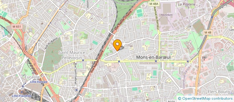 localisation de l'entreprise MONSIEUR JULES VAN NIEUWENHUYSE  MONS-EN-BARUL