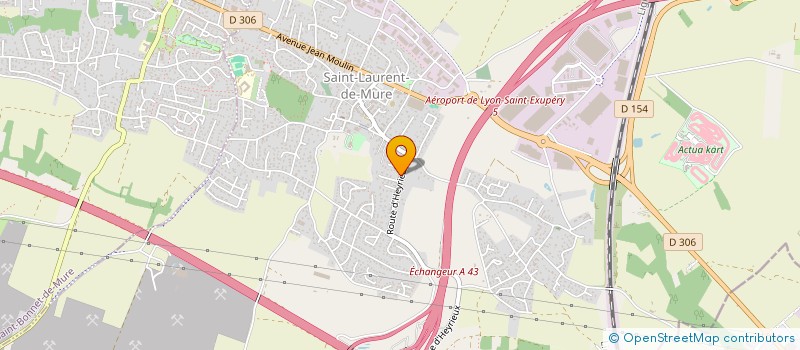 localisation de l'entreprise MONSIEUR JULES VIOT  SAINT-LAURENT-DE-MURE