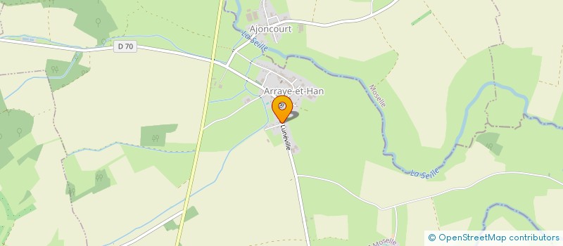localisation de l'entreprise MONSIEUR JULES VOIRIN  ARRAYE-ET-HAN
