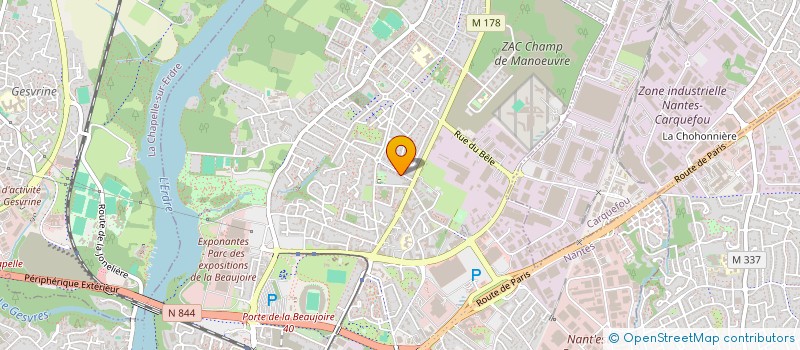 localisation de l'entreprise MONSIEUR JULGARD TOURE  NANTES