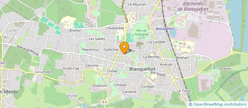 localisation de l'entreprise MONSIEUR JULIA IACONO à BLANQUEFORT