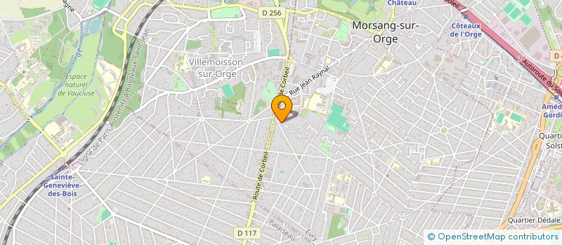 localisation de l'entreprise MONSIEUR JULIAN ALONSO  MORSANG-SUR-ORGE