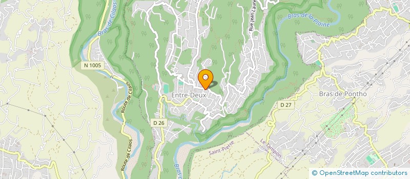 localisation de l'entreprise MONSIEUR JULIAN AW  ENTRE-DEUX