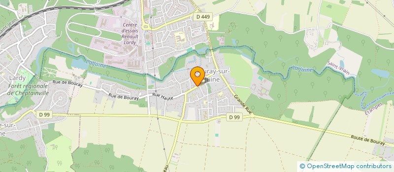 localisation de l'entreprise MONSIEUR JULIAN BADIN  BOURAY-SUR-JUINE