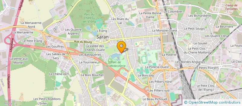 localisation de l'entreprise MONSIEUR JULIAN BARAULT à SARAN