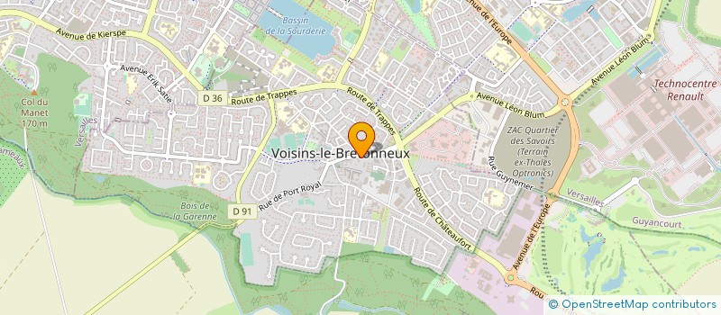 localisation de l'entreprise MONSIEUR JULIAN BARBA GARCIA à VOISINS-LE-BRETONNEUX