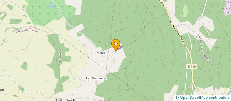 localisation de l'entreprise MONSIEUR JULIAN BARDON à MENSIGNAC