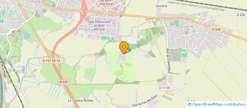 localisation de l'entreprise MONSIEUR JULIAN BARESCH  LA JARNE