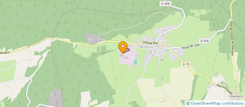 localisation de l'entreprise MONSIEUR JULIAN BARRE  ANTEUIL