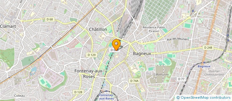 localisation de l'entreprise MONSIEUR JULIAN BERNARD à FONTENAY-AUX-ROSES