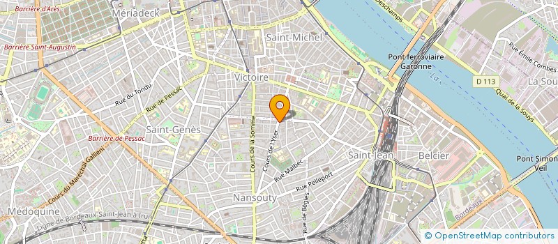 localisation de l'entreprise MONSIEUR JULIAN BERNARD  BORDEAUX