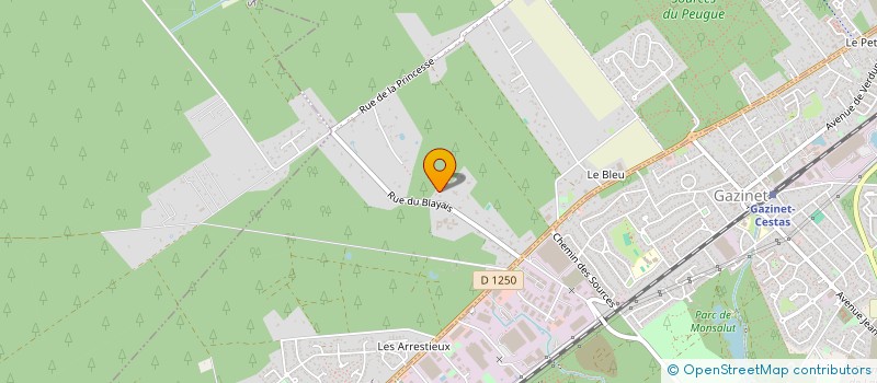 localisation de l'entreprise MONSIEUR JULIAN BERTHOMIEUX  PESSAC