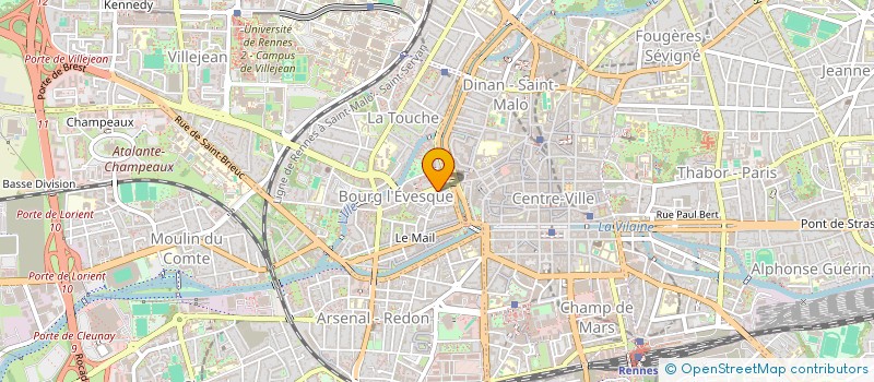 localisation de l'entreprise MONSIEUR JULIAN BESNARD  RENNES
