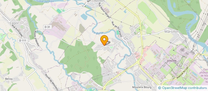 localisation de l'entreprise MONSIEUR JULIAN BRACOT  VIELLESEGURE