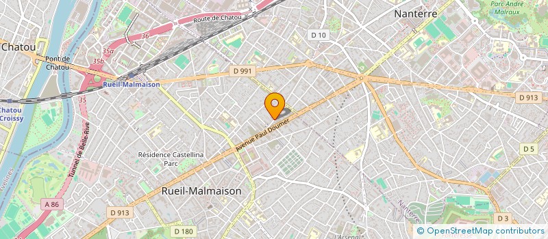 localisation de l'entreprise MONSIEUR JULIAN BRUNO ANTOINE DEMAN à RUEIL-MALMAISON