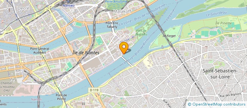 localisation de l'entreprise MONSIEUR JULIAN CAILLET à NANTES