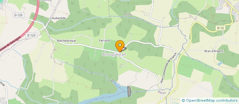 localisation de l'entreprise MONSIEUR JULIAN CAMPS  AUROS