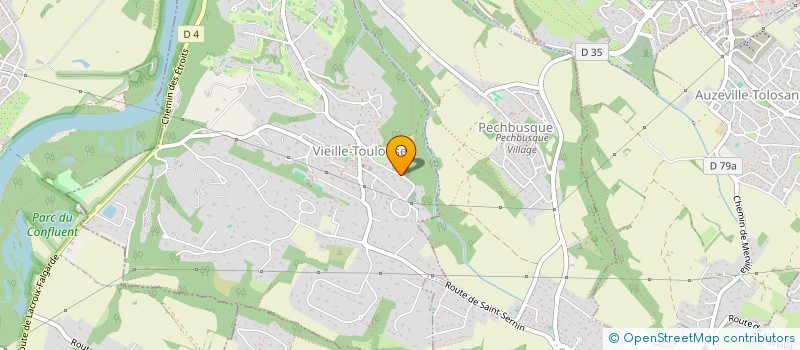 localisation de l'entreprise MONSIEUR JULIAN CAPPIA  VIEILLE TOULOUSE