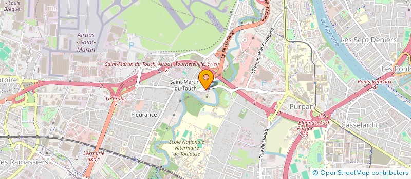 localisation de l'entreprise MONSIEUR JULIAN CAU à TOULOUSE