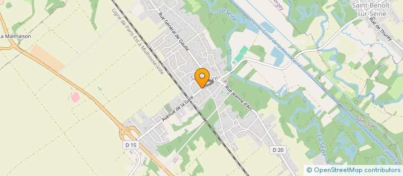 localisation de l'entreprise MONSIEUR JULIAN CENCIC  SAINT-LYE