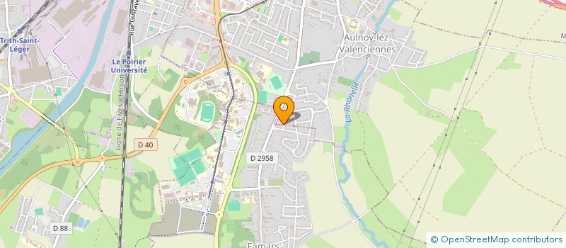 localisation de l'entreprise MONSIEUR JULIAN CHANTRY  AULNOY-LEZ-VALENCIENNES