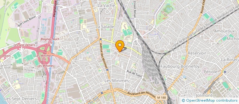 localisation de l'entreprise MONSIEUR JULIAN CONTE à TOULOUSE