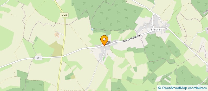 localisation de l'entreprise MONSIEUR JULIAN COSSU  HODENC-EN-BRAY