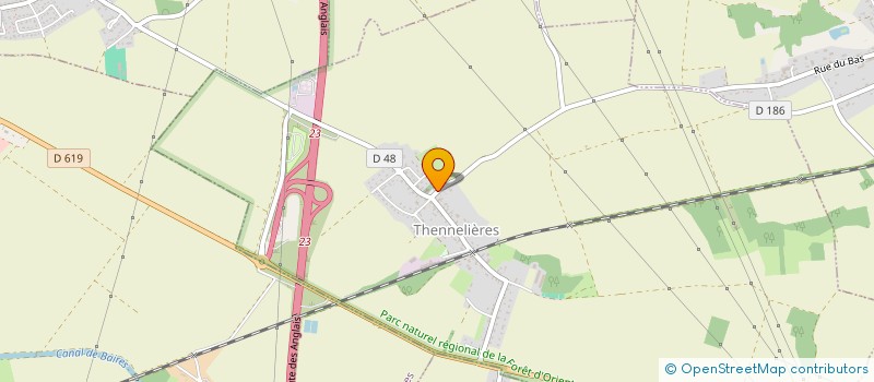 localisation de l'entreprise MONSIEUR JULIAN DEON  THENNELIERES