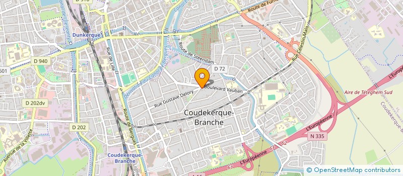 localisation de l'entreprise MONSIEUR JULIAN DESOUTTER  COUDEKERQUE-BRANCHE