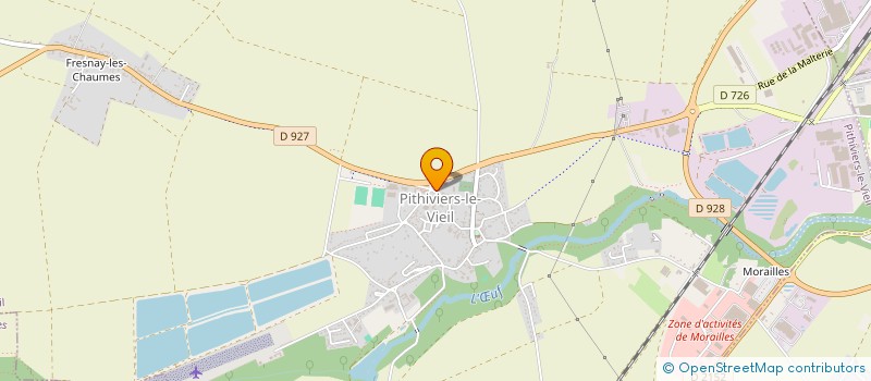 localisation de l'entreprise MONSIEUR JULIAN DETEVE à PITHIVIERS-LE-VIEIL