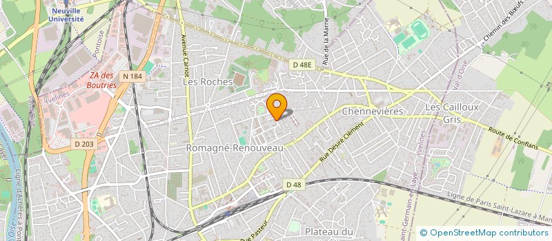 localisation de l'entreprise MONSIEUR JULIAN DURAN  CONFLANS-SAINTE-HONORINE