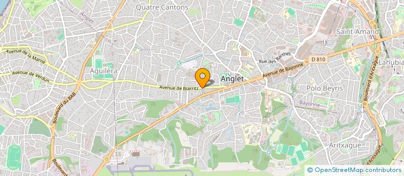 localisation de l'entreprise MONSIEUR JULIAN EXPERT  ANGLET