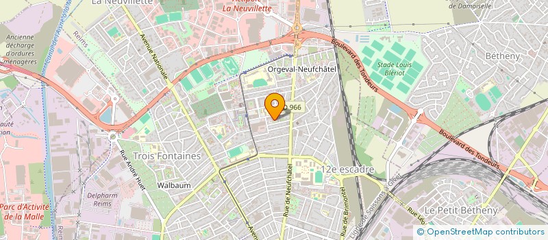 localisation de l'entreprise MONSIEUR JULIAN FERREIRA  REIMS