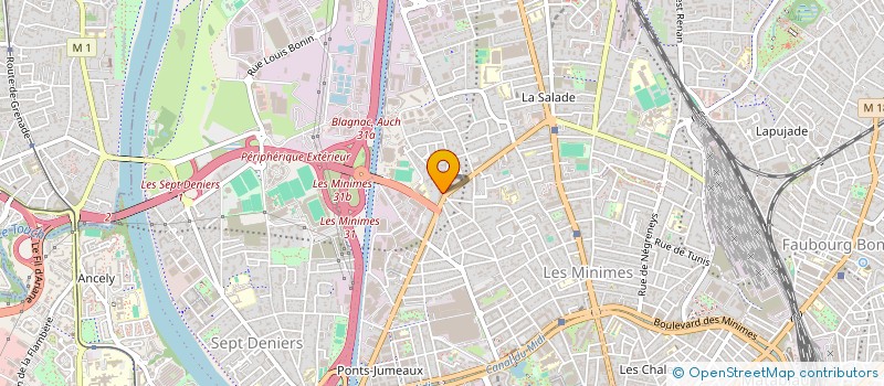 localisation de l'entreprise MONSIEUR JULIAN GARCIA GUESARAOUI  TOULOUSE