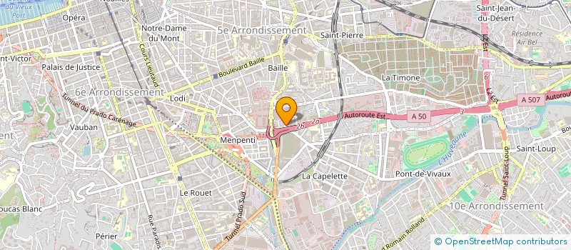 localisation de l'entreprise MONSIEUR JULIAN GONZALEZ NUNEZ  MARSEILLE